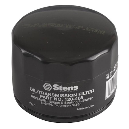 Stens Oil Filter 120-485 For Briggs & Stratton 492932S 120-485